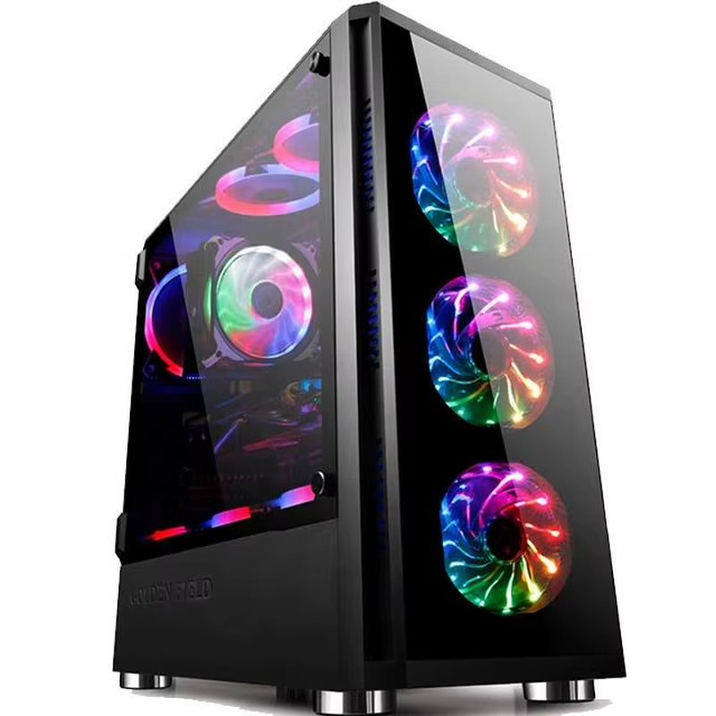 Aotesier High Quality Core I7 I9 I5 with E5 2650 CPU 16GB Ram SSD HDD Gtx 950 8GB Graphics Card Gaming Desktop Pc Gamer Game