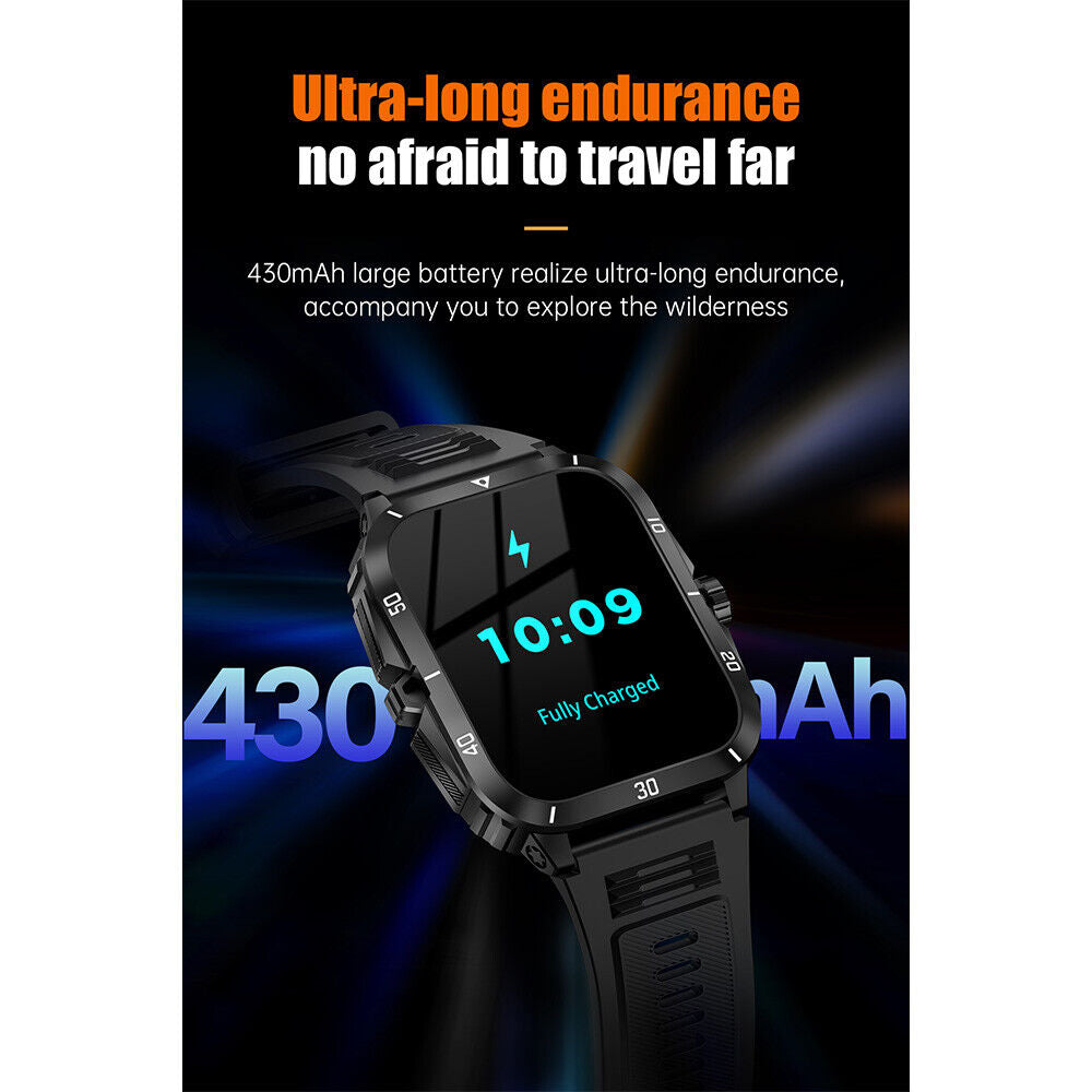 Smart Watch Men Women Fitness Tracker Blood Pressure Heart Rate Sport Watches UK