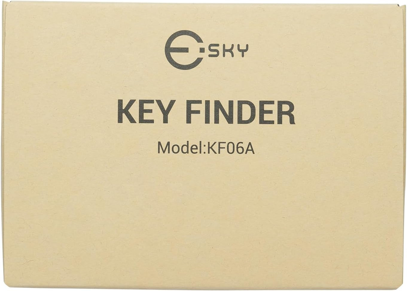 Key Finder Fob, Item Tracker Key Finders & Trackers with 85Db Noise Sound and 6 Receivers Wallet Finder and Item Locator for Finding Key Remote Wallet and Passport Batteries Included (Black)