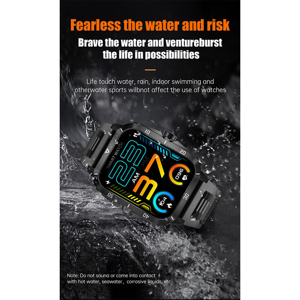 Smart Watch Men Women Fitness Tracker Blood Pressure Heart Rate Sport Watches UK