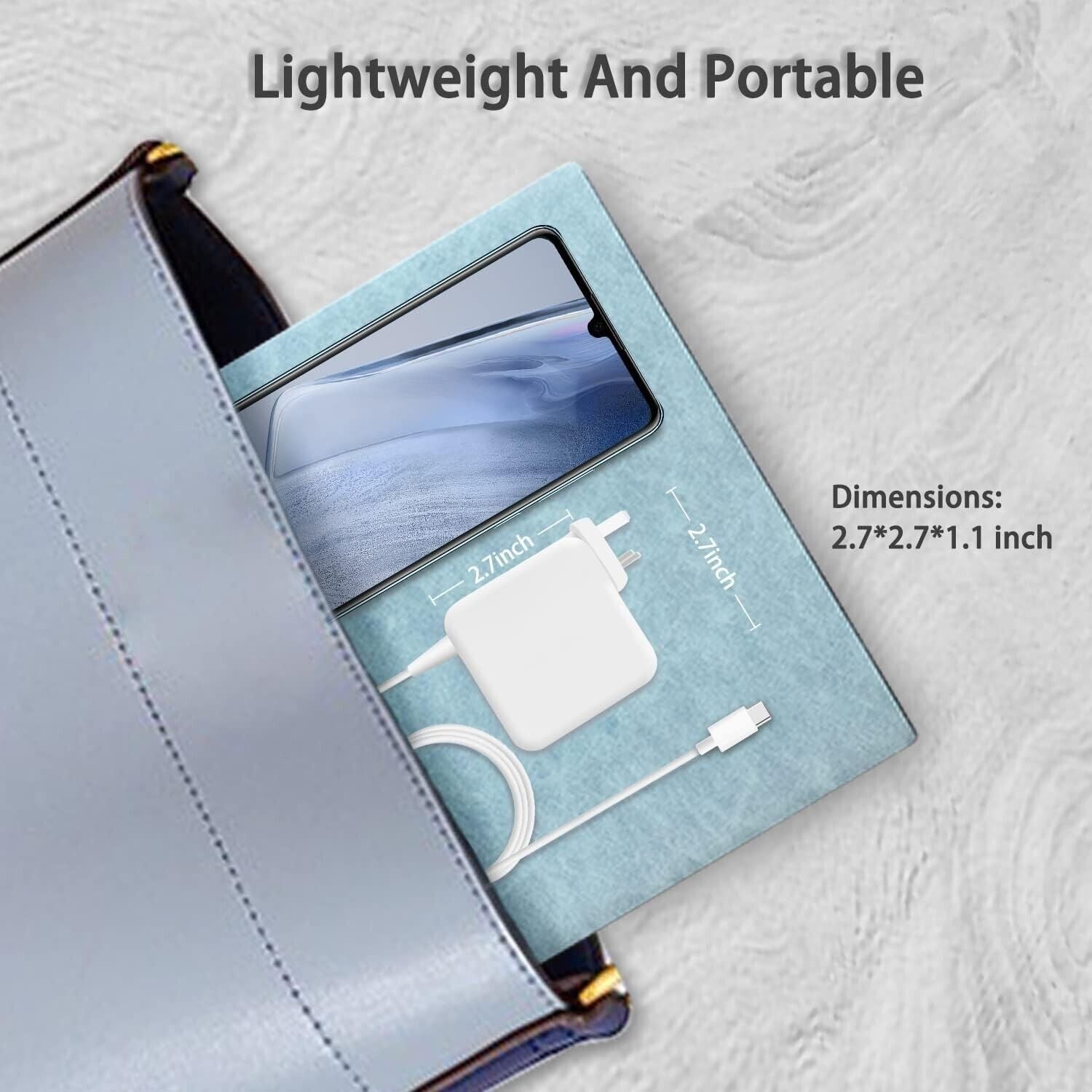 65W USB C Type C Adapter Charger for Macbook Pro A1708 2016 2017 2018 2019 2020