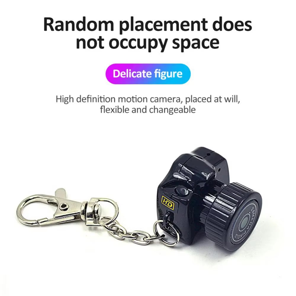 Y2000 Mini Camera Portable Audio Video Recorder Ultra Small Body Camera Sport DV DVR Security Protection Surveillance Camcorder