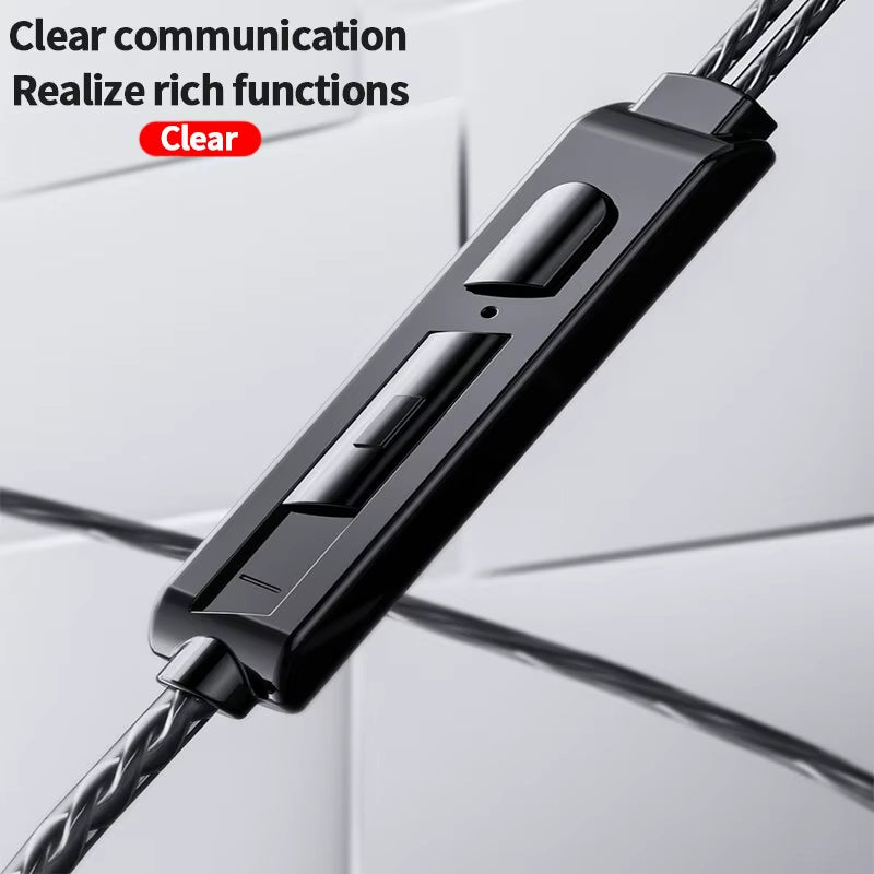 X2 In-Ear Sports Ear Wrap HIFI Heavy Bass Wired Mobile Phone Music Headphones Super Clear Sound Quality Gaming Headphones