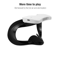 Cooling Fan for Oculus Quest 2 VR Headset Active Ventilation Air Circulation Breathable Facial Interface Pad Quest2 Accessories