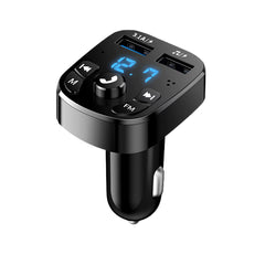 OLAF Car Bluetooth 5.0 Music Player FM Transmitter Dual USB Port Car Charger MP3 Receiver 3.1A Fast Charger Audio Recciever