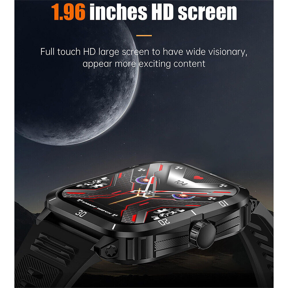 Smart Watch Men Women Fitness Tracker Blood Pressure Heart Rate Sport Watches UK