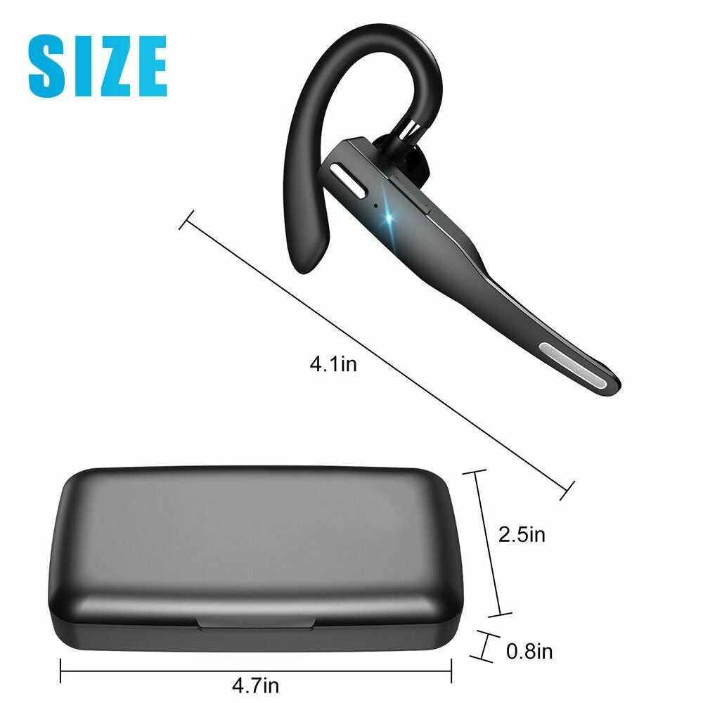 Bluetooth 5.1 Wireless Headphones Earphone Headset for Business Office Driving