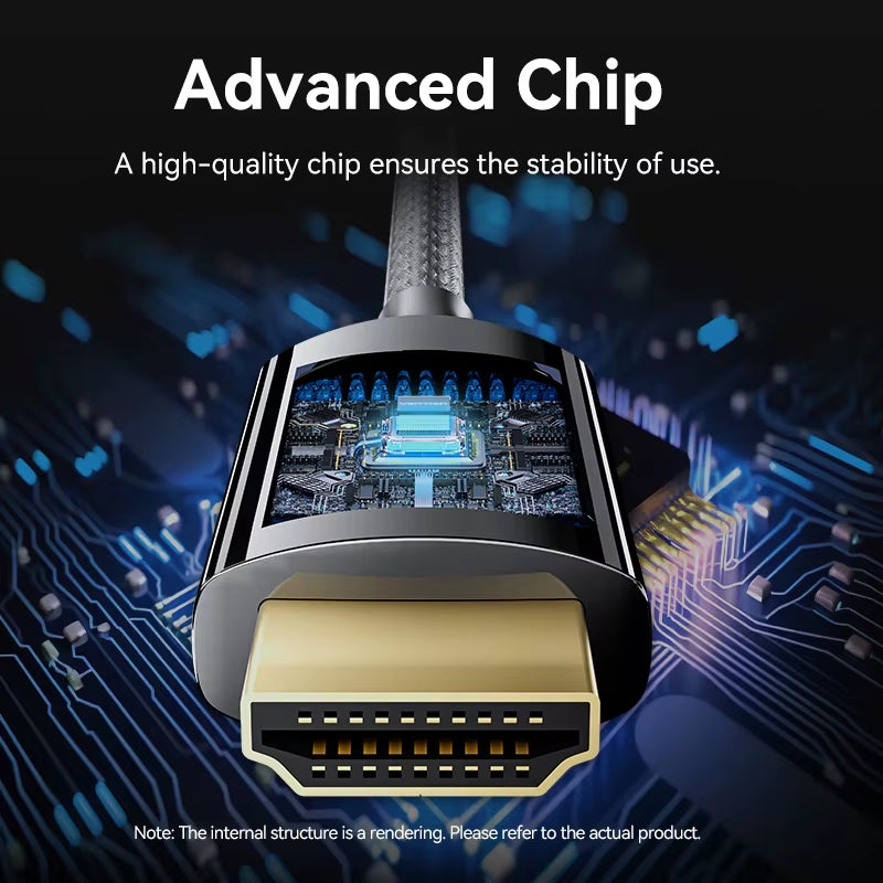 Vention USB C to HDMI Cable 8K Type C HDMI Thunderbolt 3 Adapter for Macbook Samsung Galaxy S10/S9 Huawei Honor Type C to HDMI