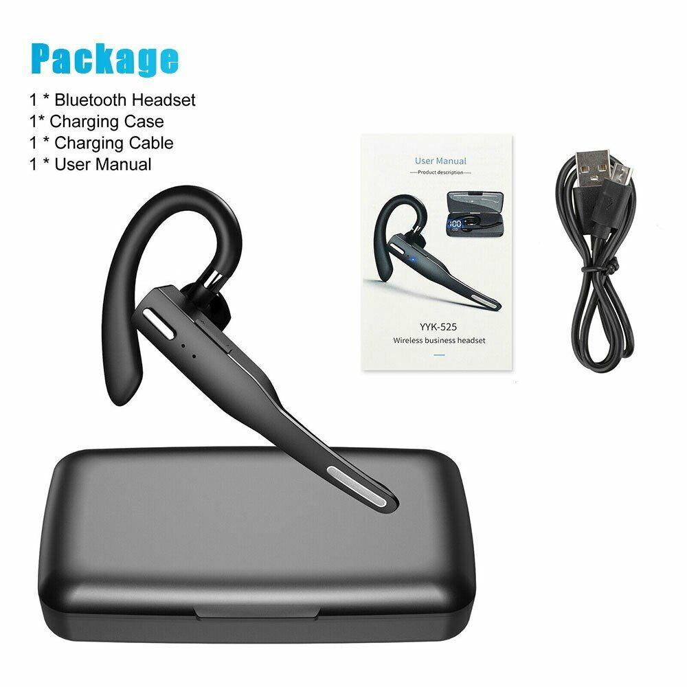 Bluetooth 5.1 Wireless Headphones Earphone Headset for Business Office Driving