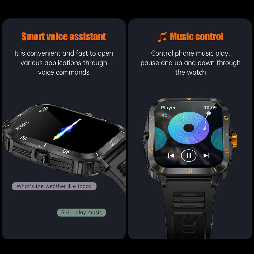 Smart Watch Men Women Fitness Tracker Blood Pressure Heart Rate Sport Watches UK