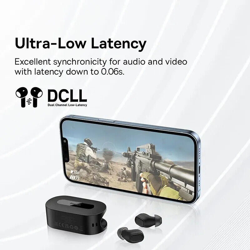 Baseus Bowie EZ10 TWS Earphone Bluetooth 5.3 Wireless Headphone Earbuds Android