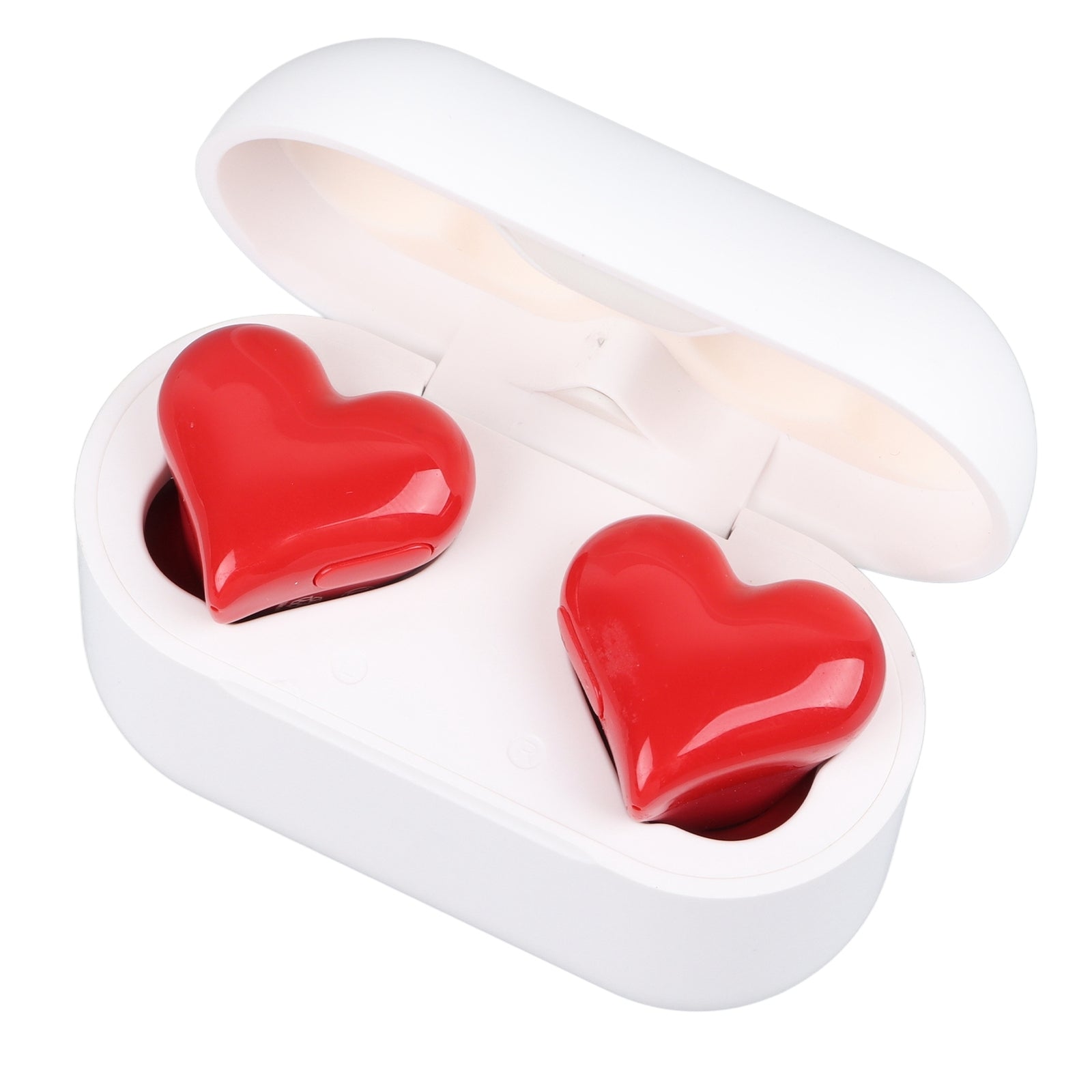 Wireless Earbuds Stylish Lightweight Noise Canceling Stereo Heart Shaped BT GHB