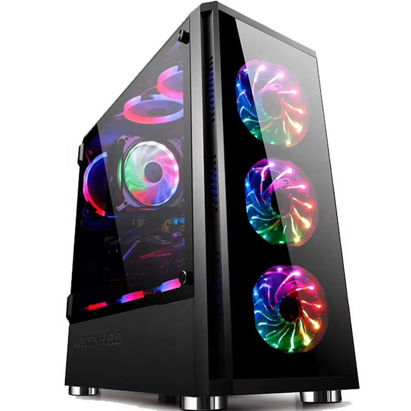 Aotesier High Quality Core I7 I9 I5 with E5 2650 CPU 16GB Ram SSD HDD Gtx 950 8GB Graphics Card Gaming Desktop Pc Gamer Game