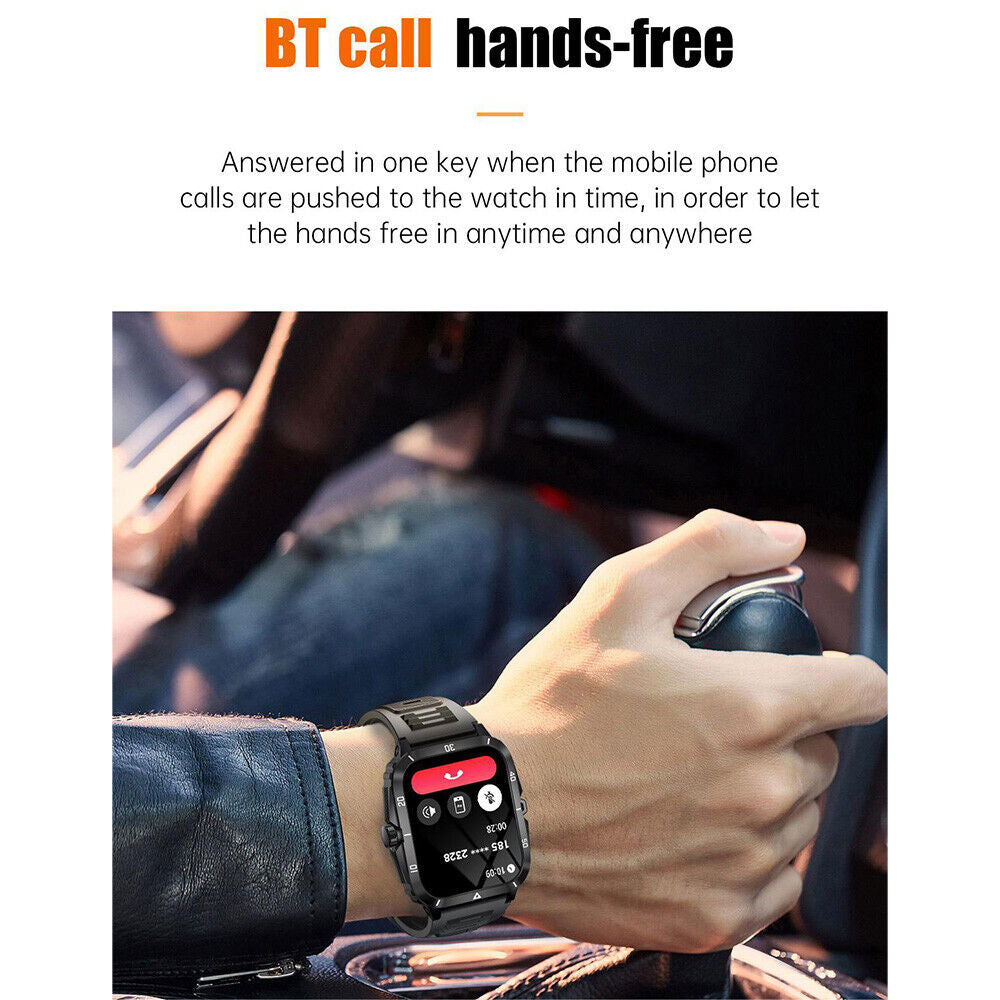 Smart Watch Men Women Fitness Tracker Blood Pressure Heart Rate Sport Watches UK