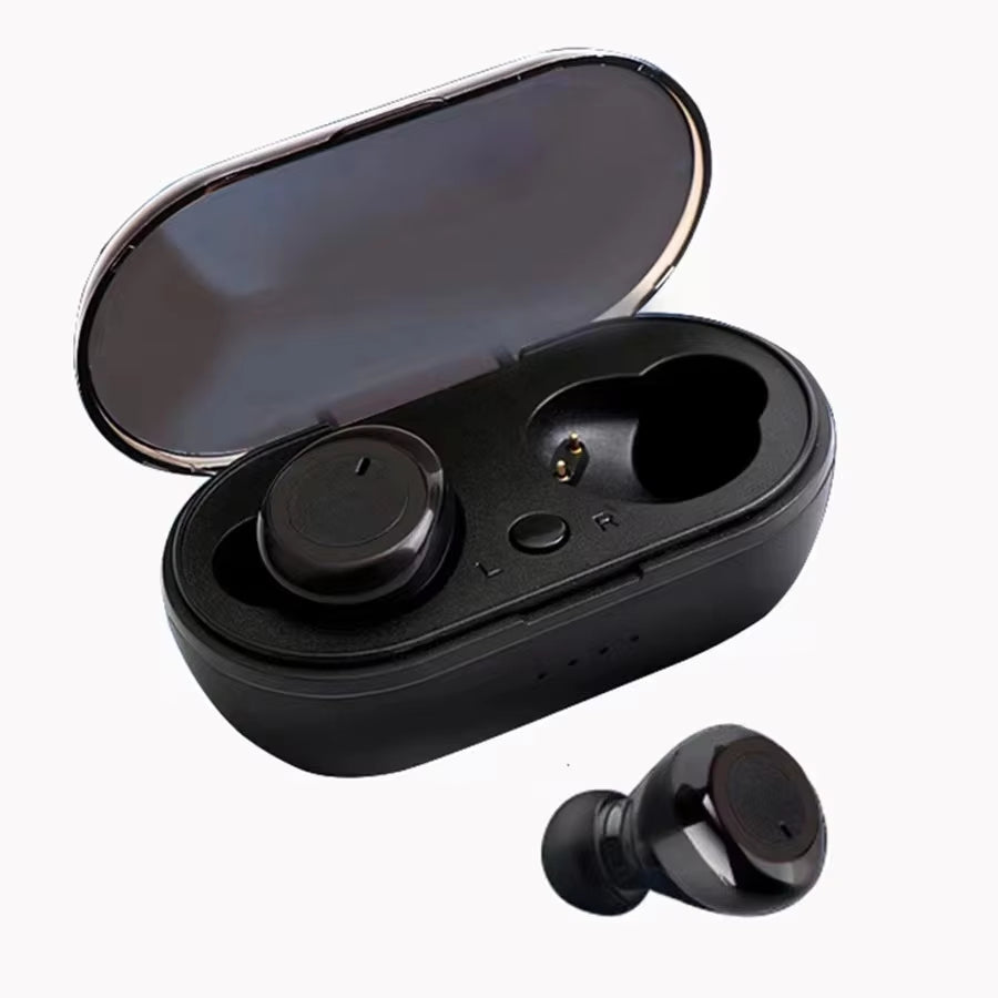 Y50 Wireless Bluetooth Headphones Hifi Stereo Noise.Cancelling Earbuds in Ear Touch Headsets Music Sport Earbuds for Smartphones