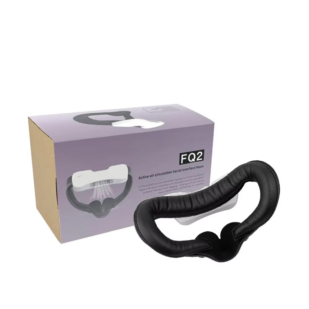 Cooling Fan for Oculus Quest 2 VR Headset Active Ventilation Air Circulation Breathable Facial Interface Pad Quest2 Accessories