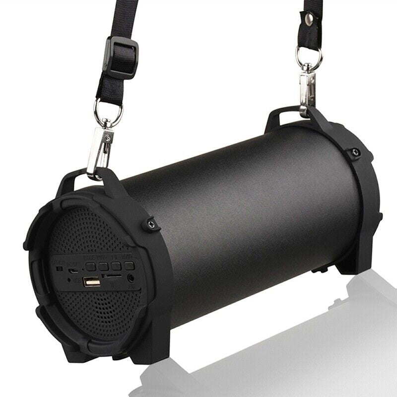 LOUD STEREO BLUETOOTH SPEAKER PORTABLE WIRELESS BOOMBOX RECHARGEABLE SYSTEM UK